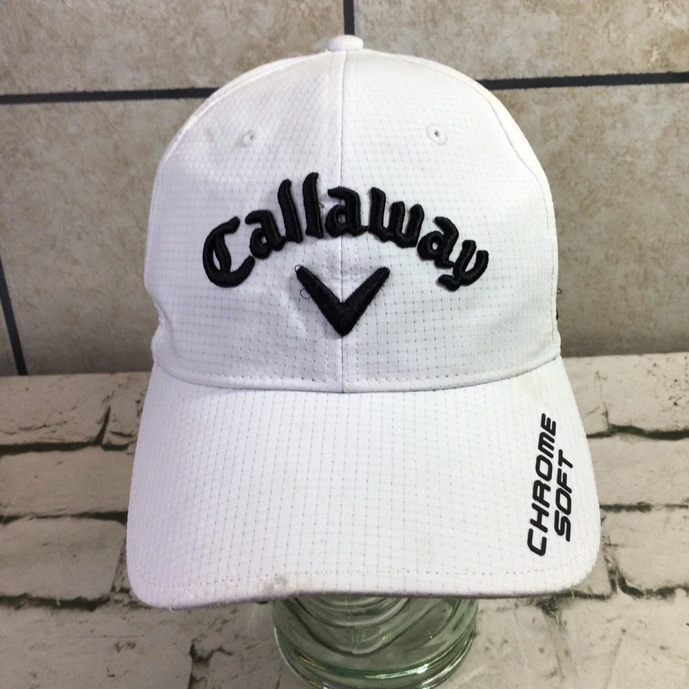 Callaway White‎ Golf Hat Adjustable Ball Cap